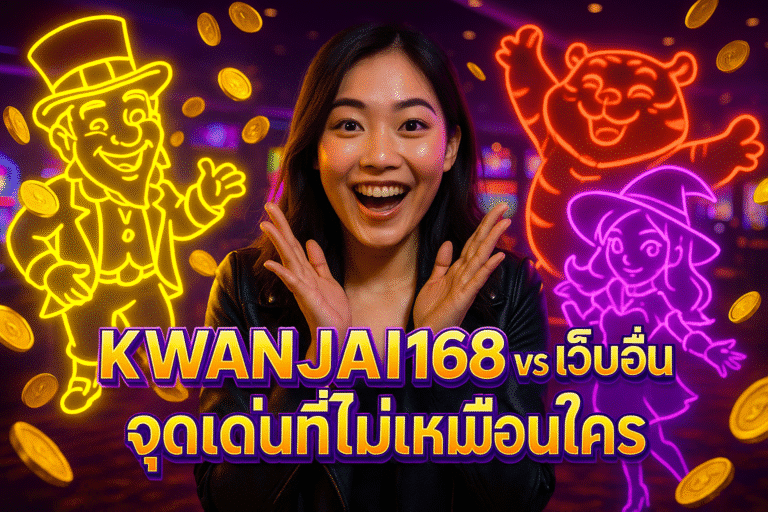 KWANJAI168 vs เว็บอื่น จุดเด่นที่ไม่เหมือนใคร