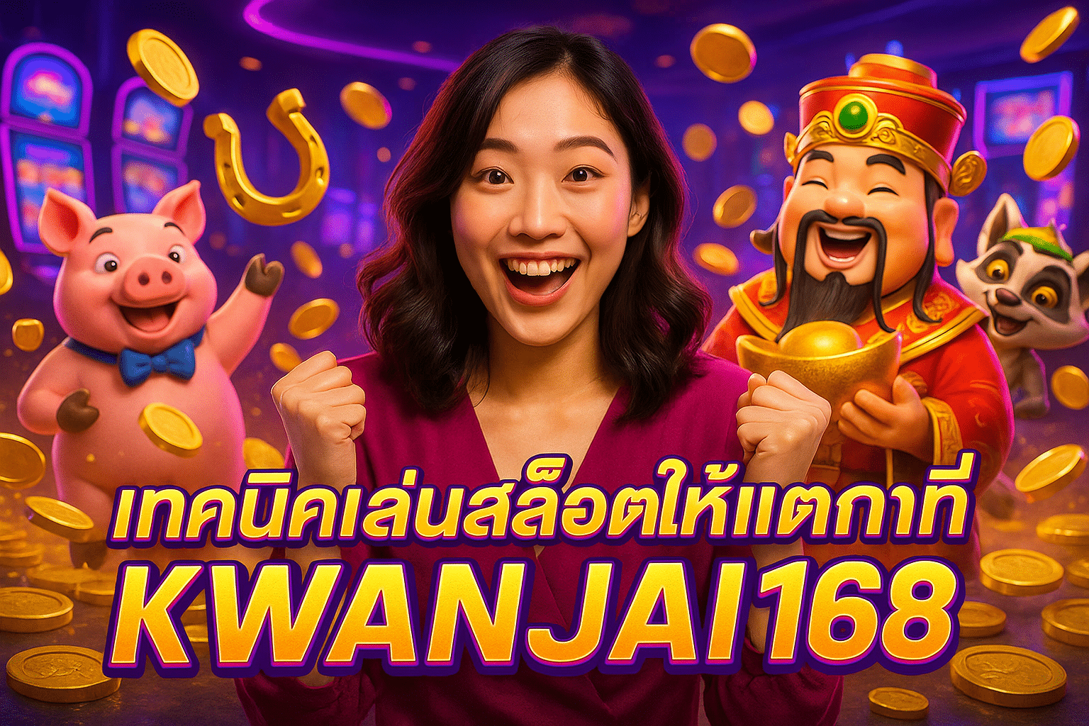 เทคนิคเล่นสล็อตให้แตกที่ KWANJAI168
