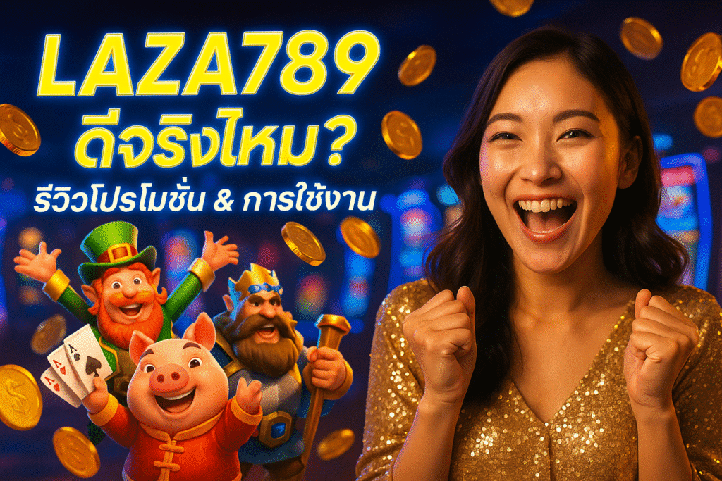 LAZA789 ดีจริงไหม? รีวิวโปรโมชั่น & การใช้งาน
