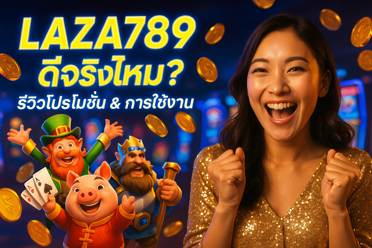 LAZA789 ดีจริงไหม? รีวิวโปรโมชั่น & การใช้งาน
