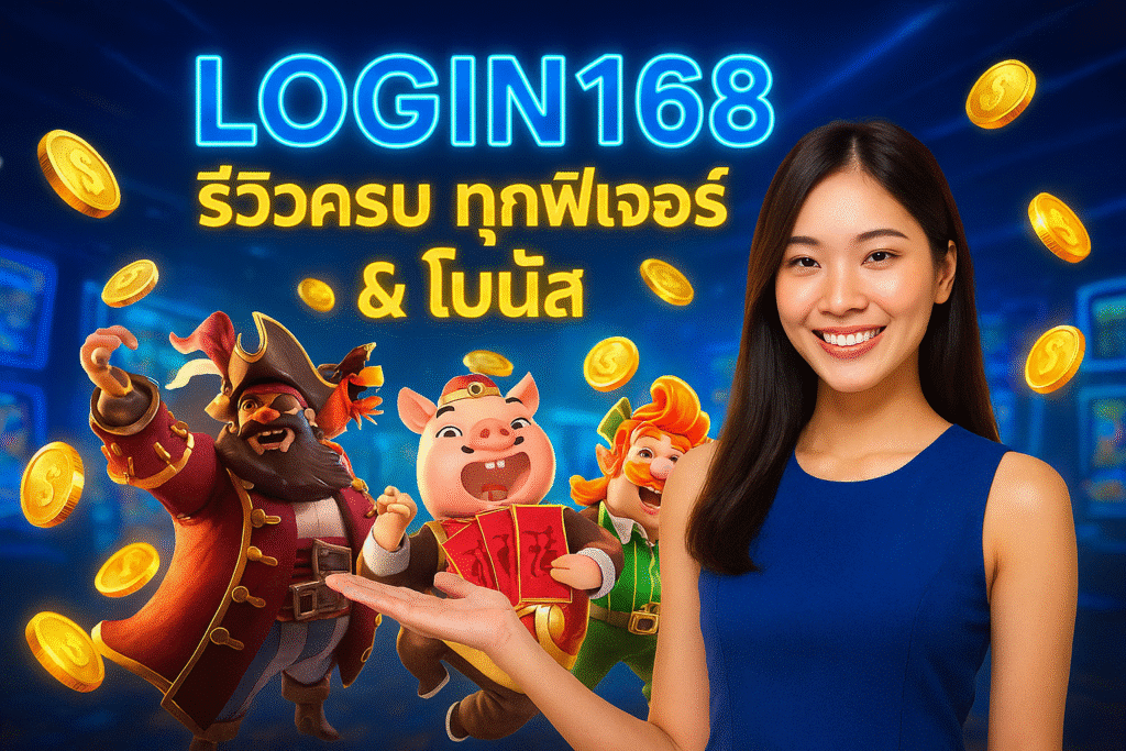 LOGIN168 รีวิวครบ ทุกฟีเจอร์ & โบนัส