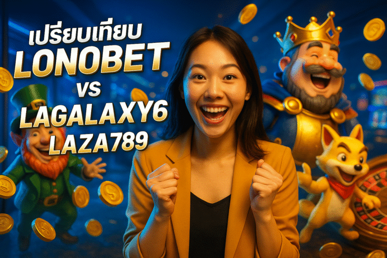 เปรียบเทียบ LONOBET vs LAGALAXY6 / LAZA789